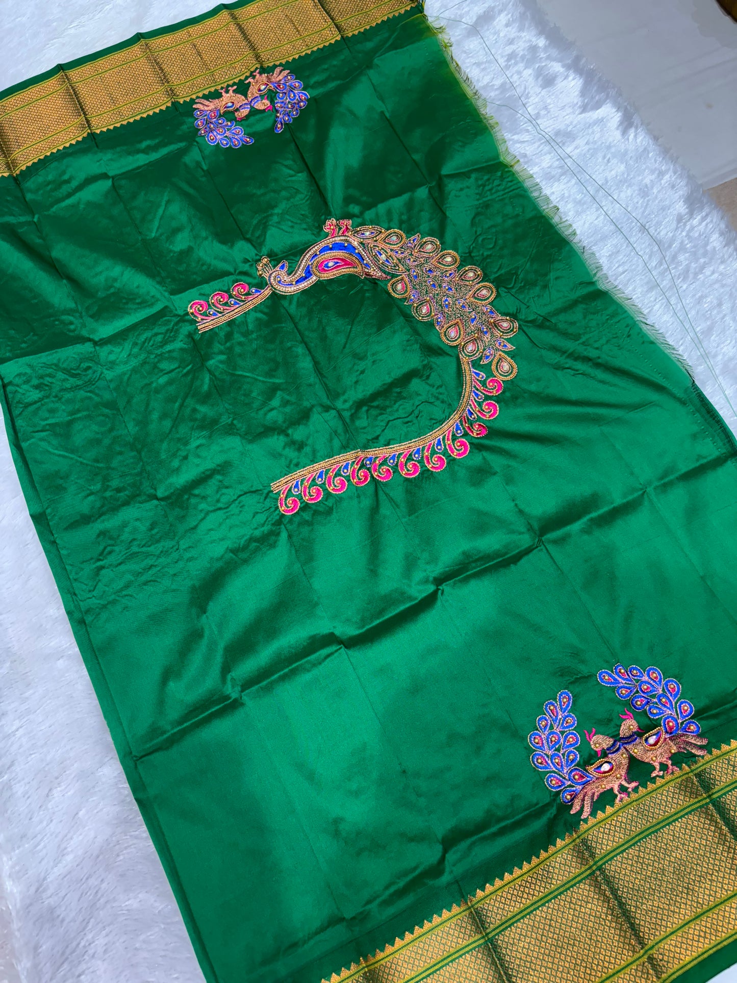 Semi Kalanjali Paithani (Ari work)