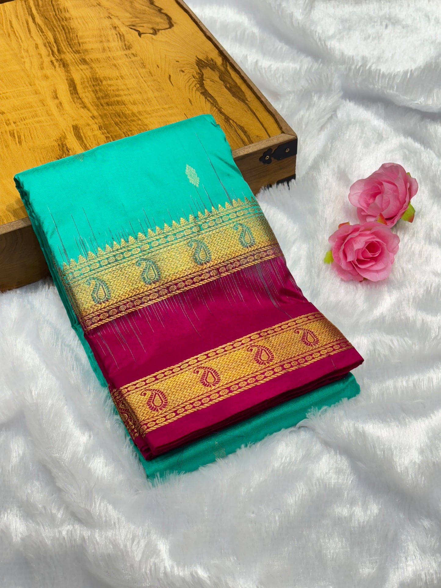Double Border Kanjivaram