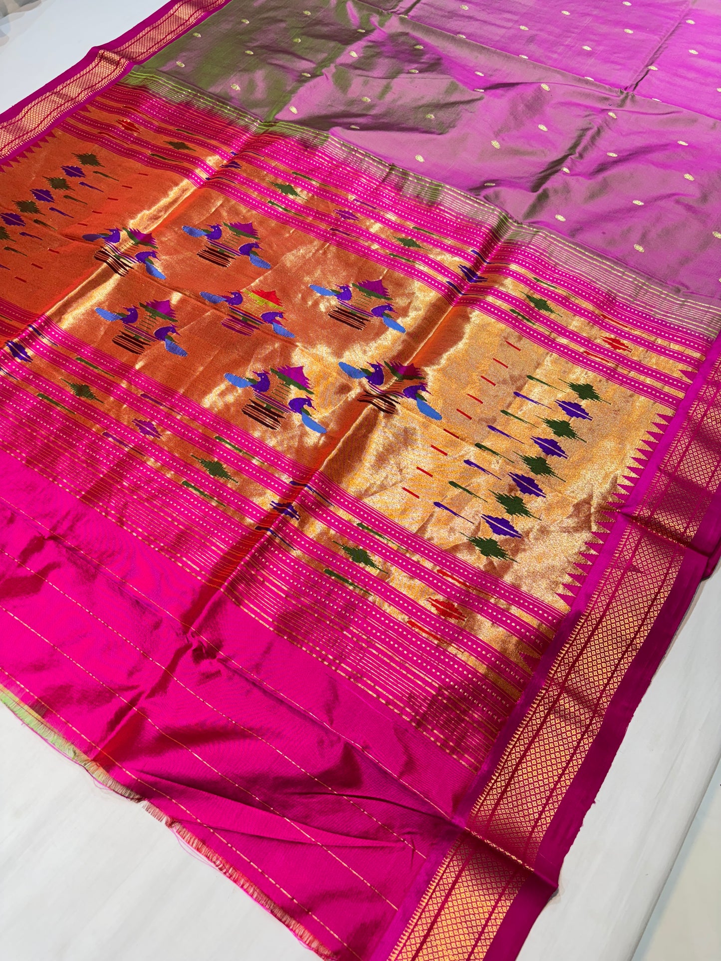 Double Pallu Paithani