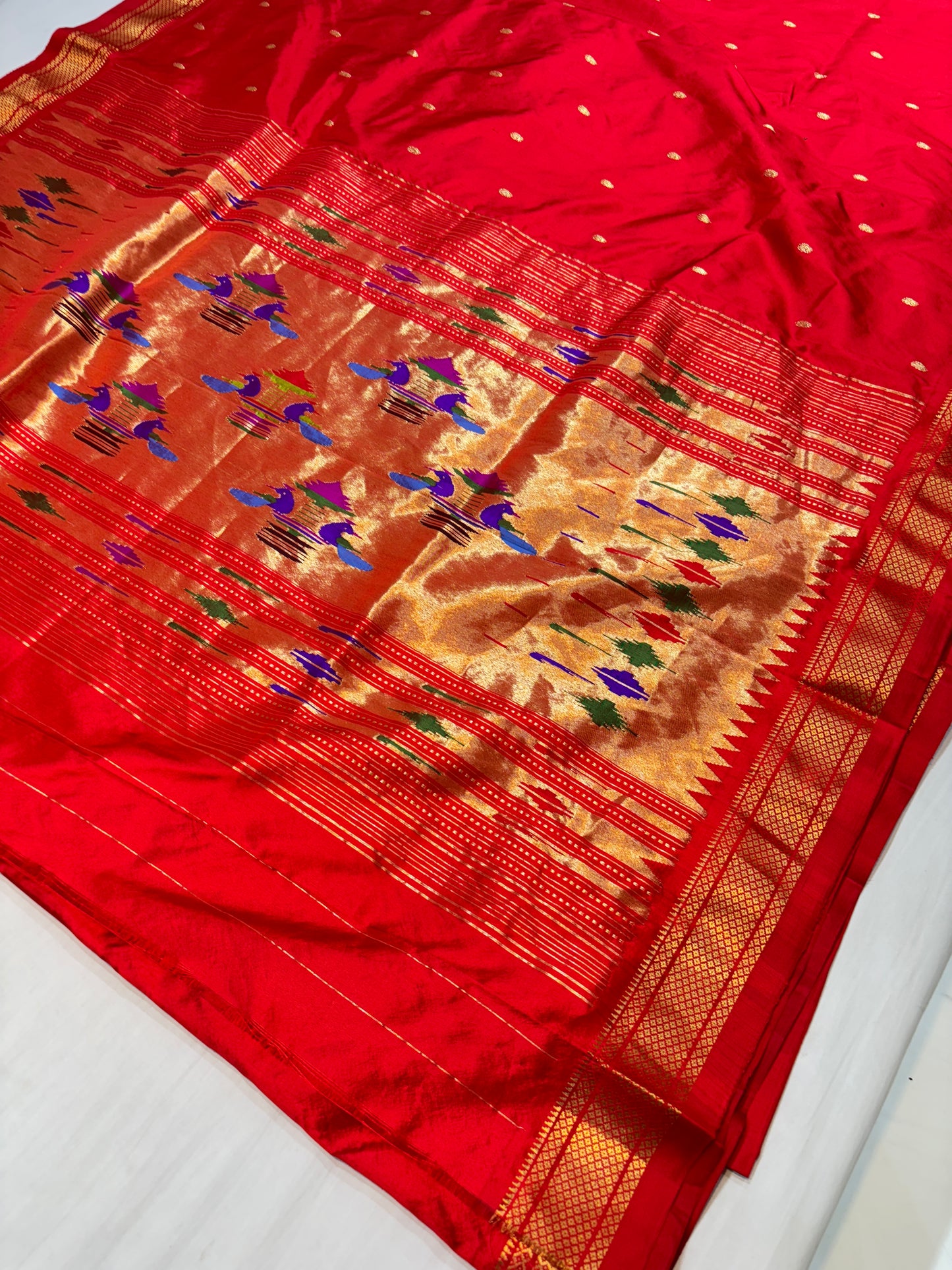 Double Pallu Paithani