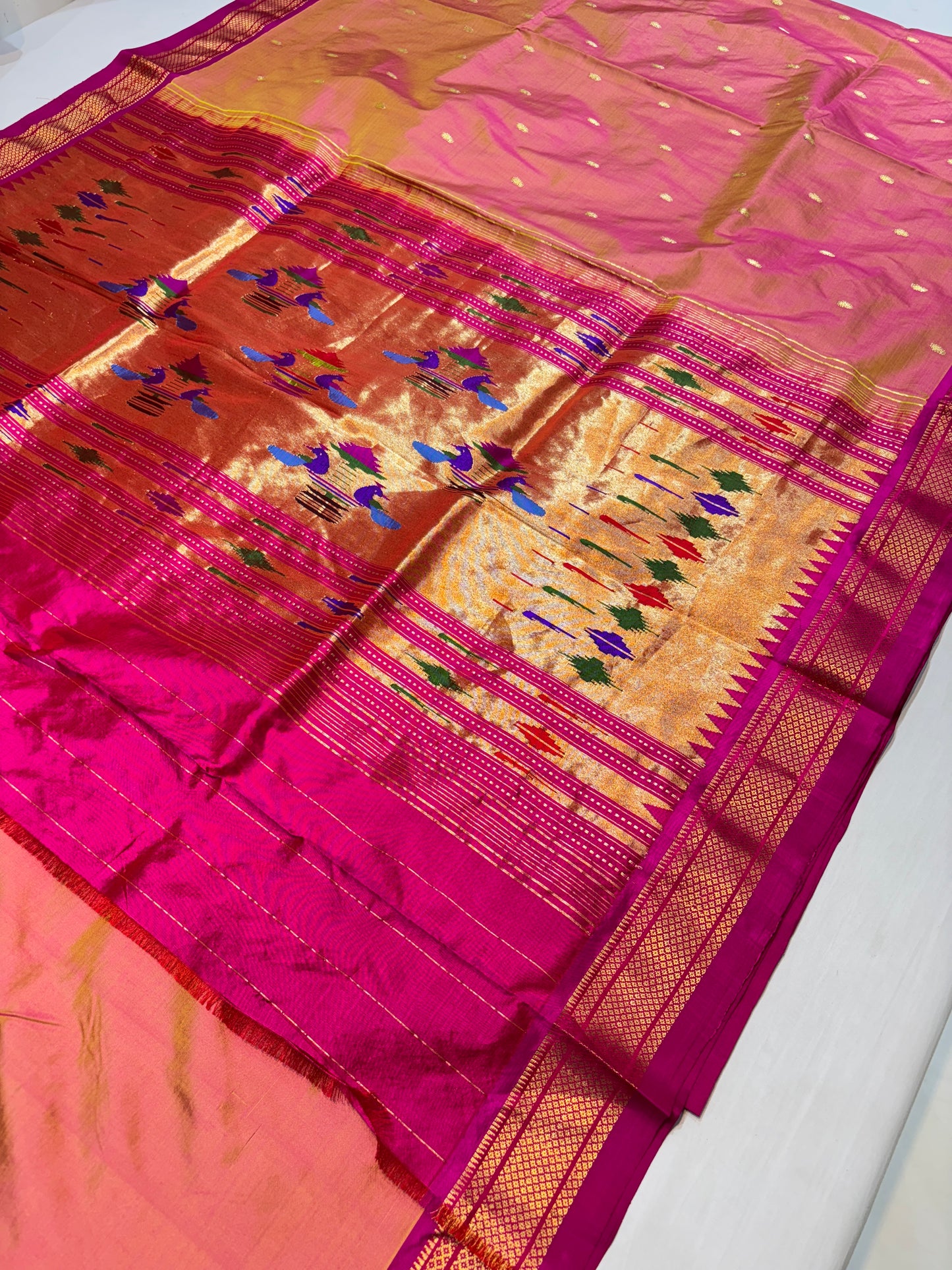 Double Pallu Paithani