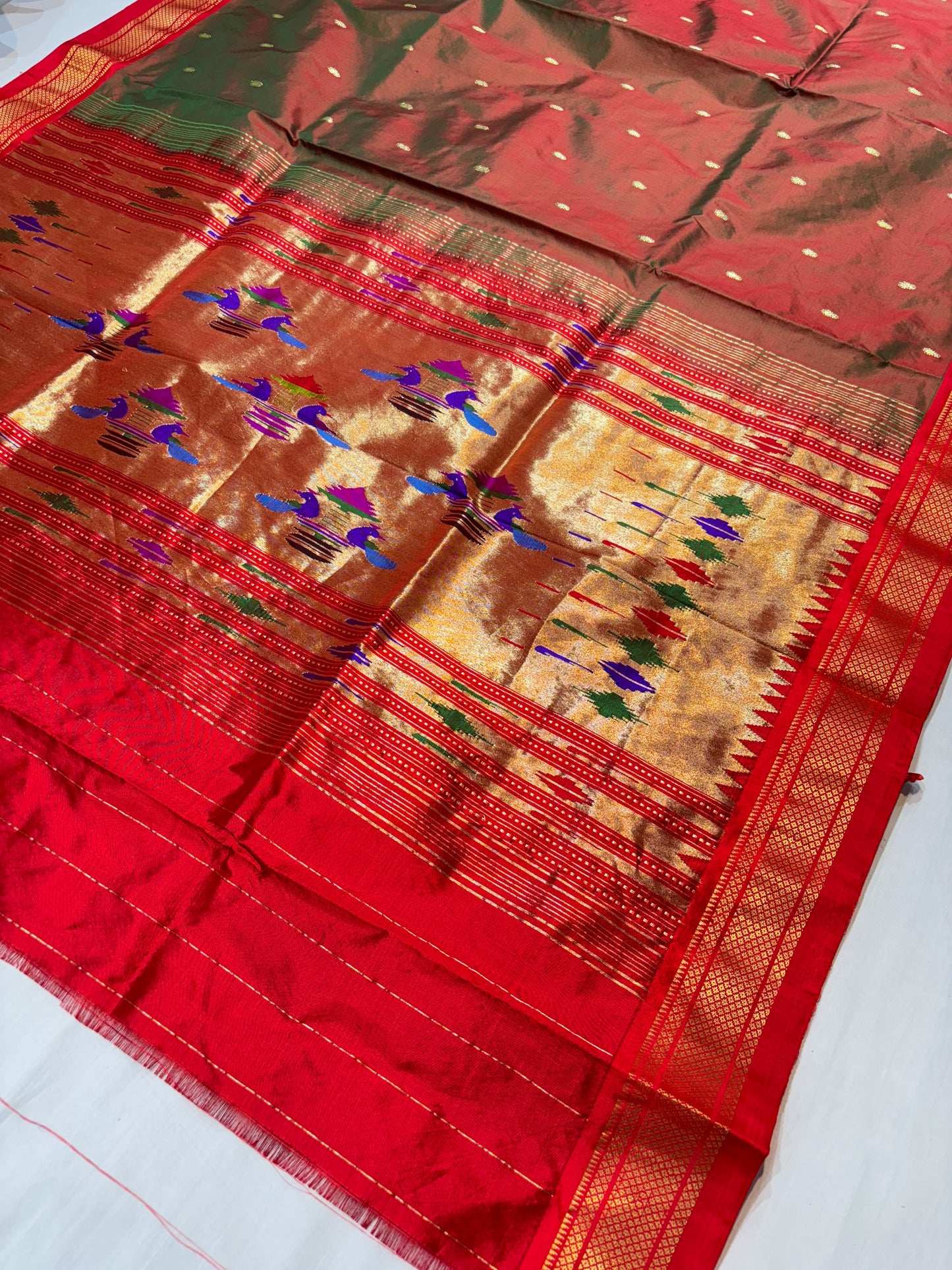 Double Pallu Paithani