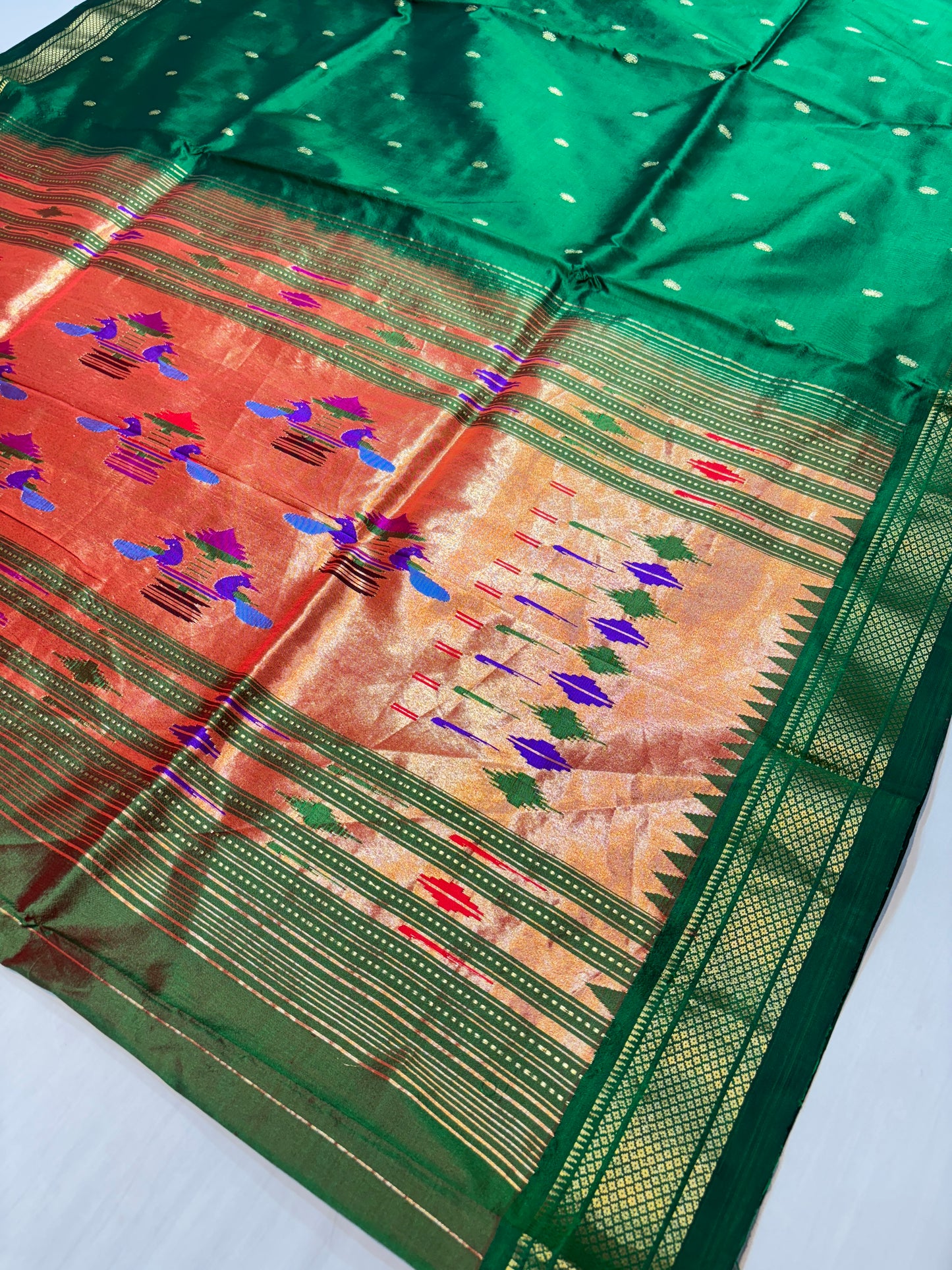 Double Pallu Paithani