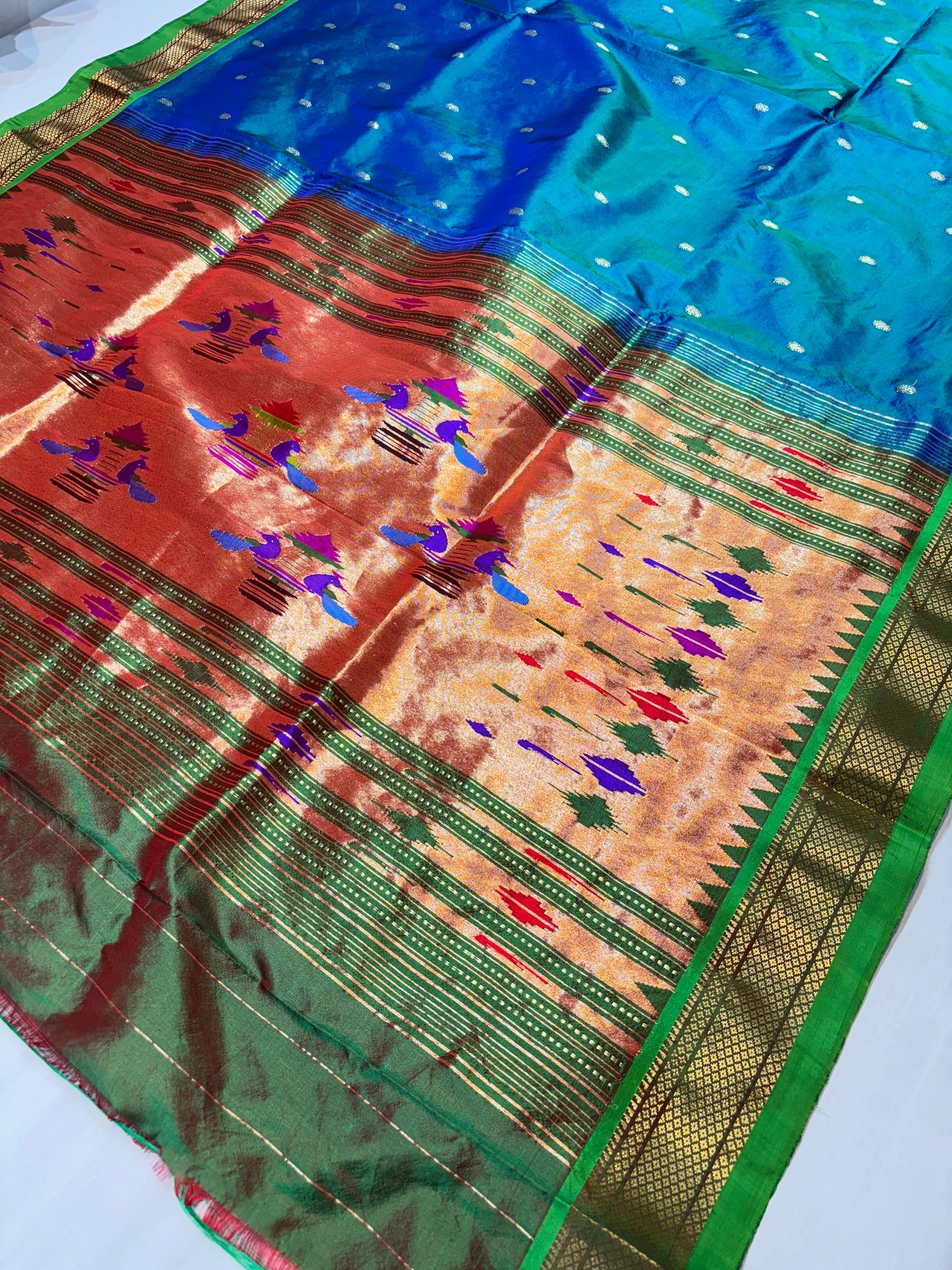 Double Pallu Paithani