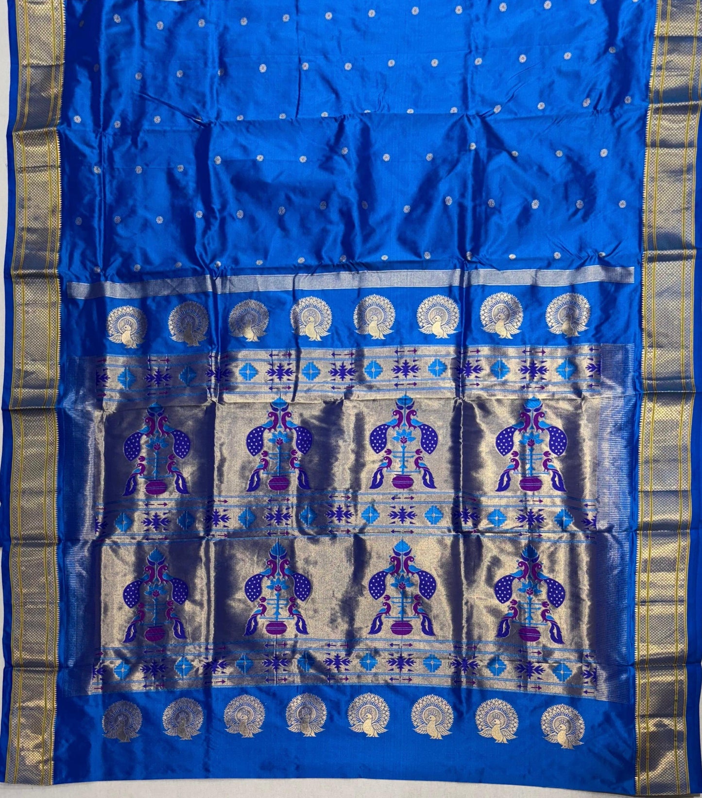 Kalanjali Paithani Pure Silk