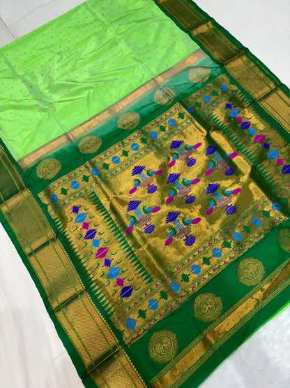 Semi Kalanjali Paithani (Ari work)