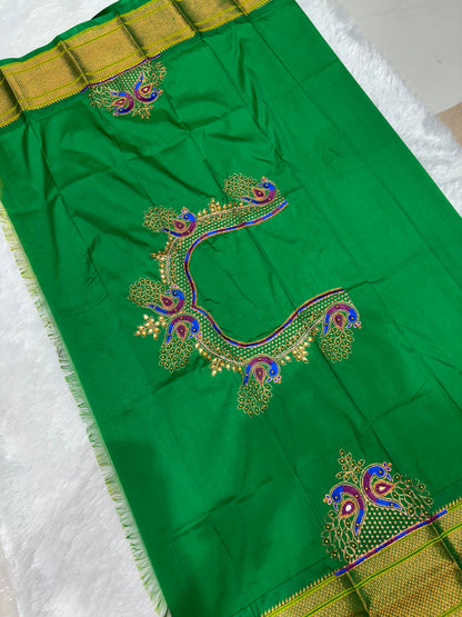 Semi Kalanjali Paithani (Ari work)