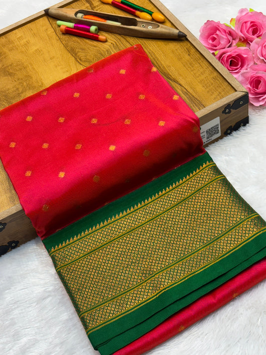 Semi Kalanjali Paithani (Ari work)