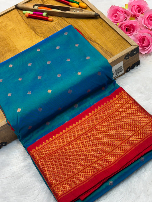 Semi Kalanjali Paithani (Ari work)