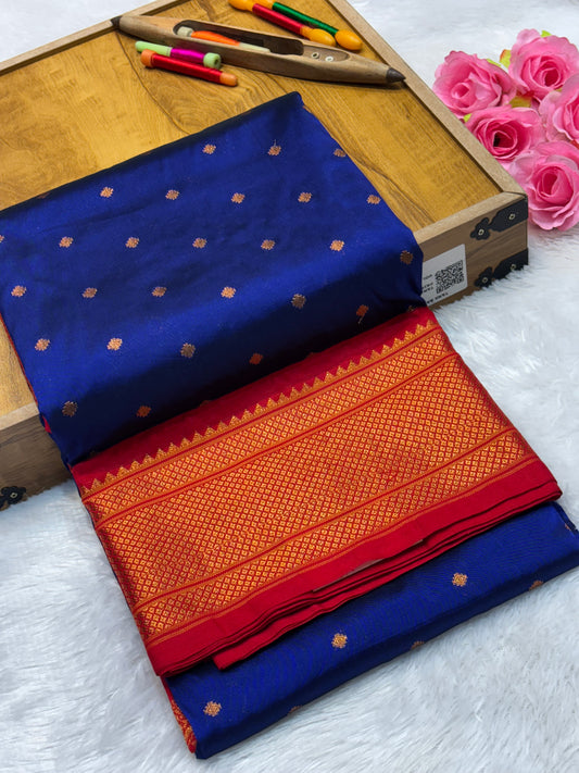 Semi Kalanjali Paithani (Ari work)