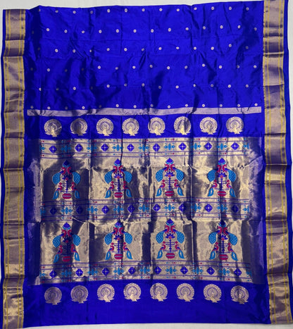 Kalanjali Paithani Pure Silk