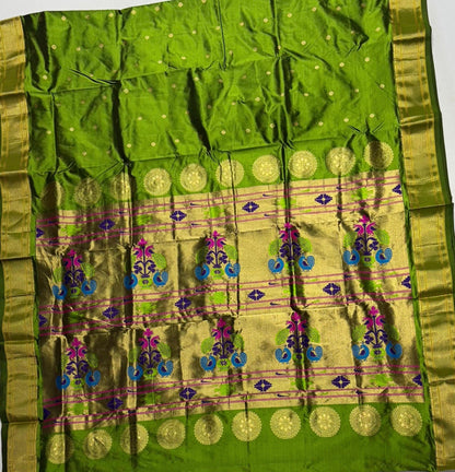 Kalanjali Paithani Pure Silk