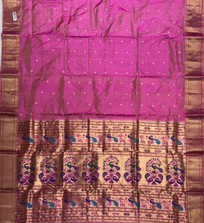 Kalanjali Paithani Pure Silk