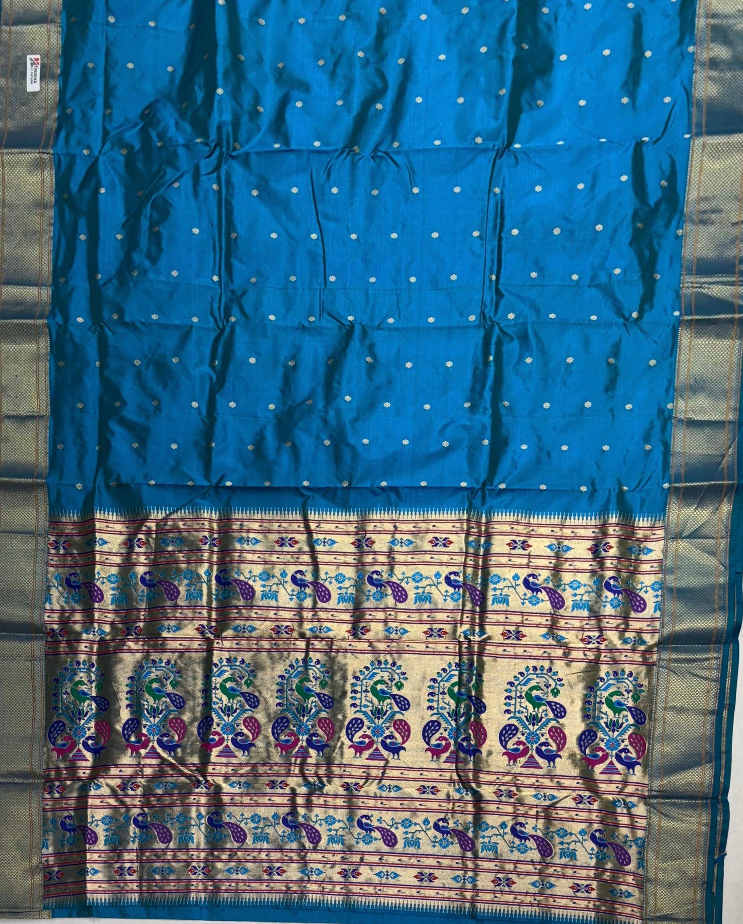 Kalanjali Paithani Pure Silk