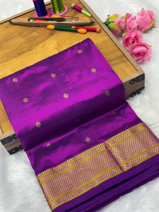 Kalanjali Paithani Pure Silk