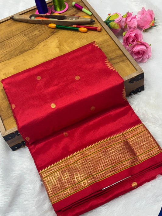 Kalanjali Paithani Pure Silk