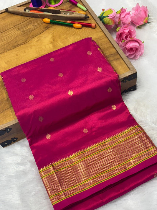 Kalanjali Paithani Pure Silk