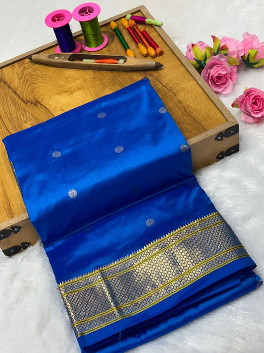 Kalanjali Paithani Pure Silk
