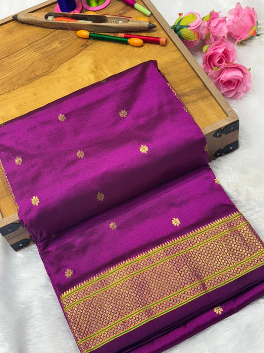 Kalanjali Paithani Pure Silk