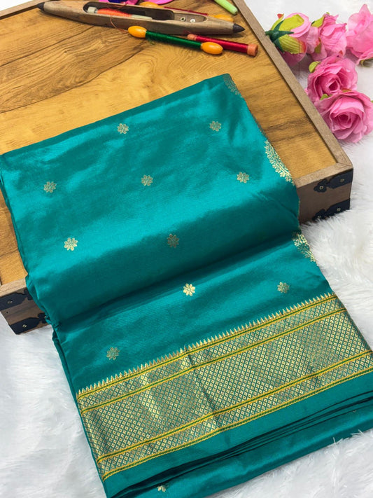 Kalanjali Paithani Pure Silk