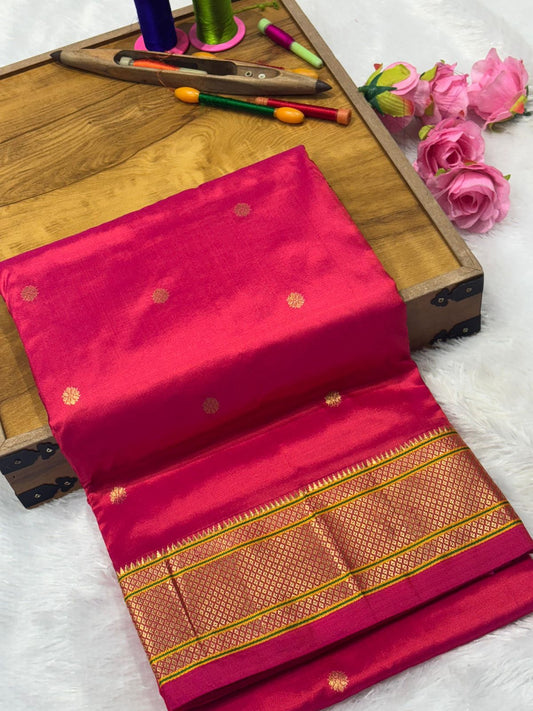 Kalanjali Paithani Pure Silk