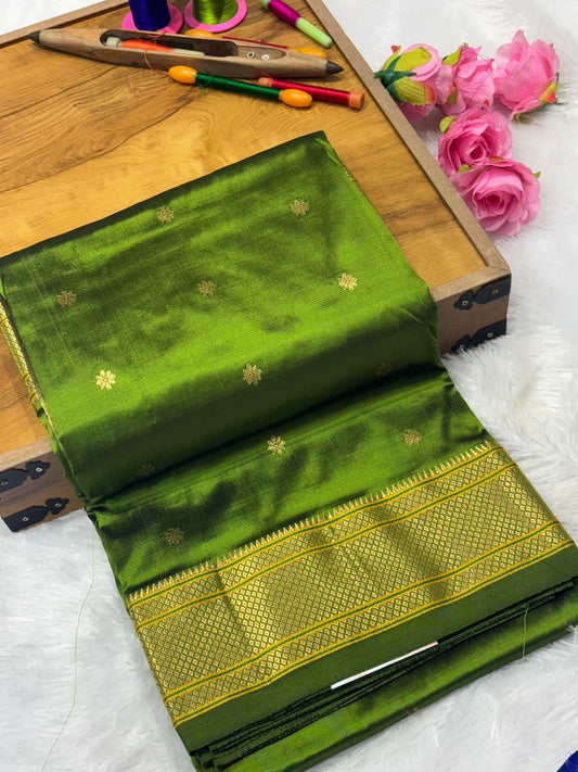 Kalanjali Paithani Pure Silk