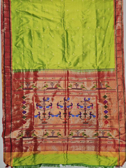 Single Muniya Paithani