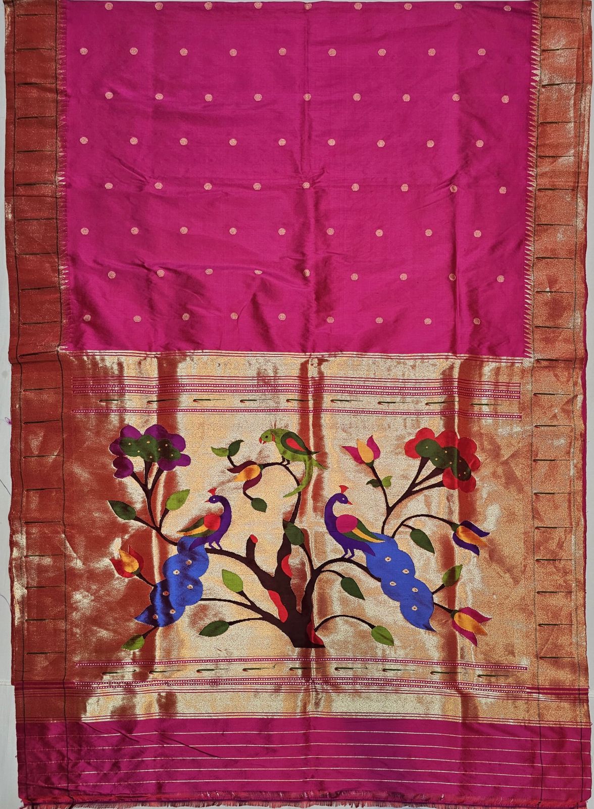 Single Muniya Paithani